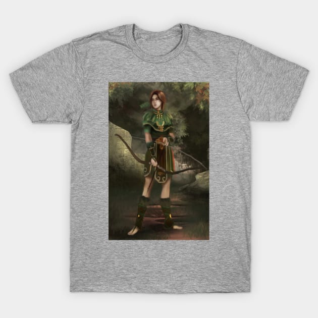 Lara Croft T-Shirt by Rickag_